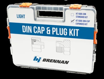 din cap and plug kit