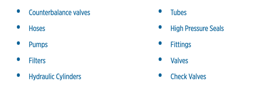 hydraulic system components