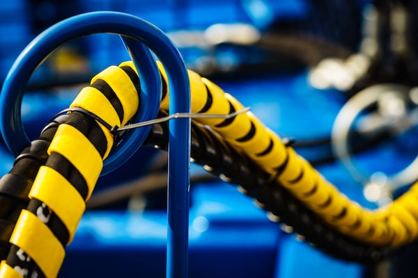 hydraulic hose protection