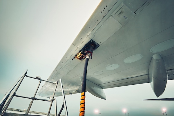 refueling airplane