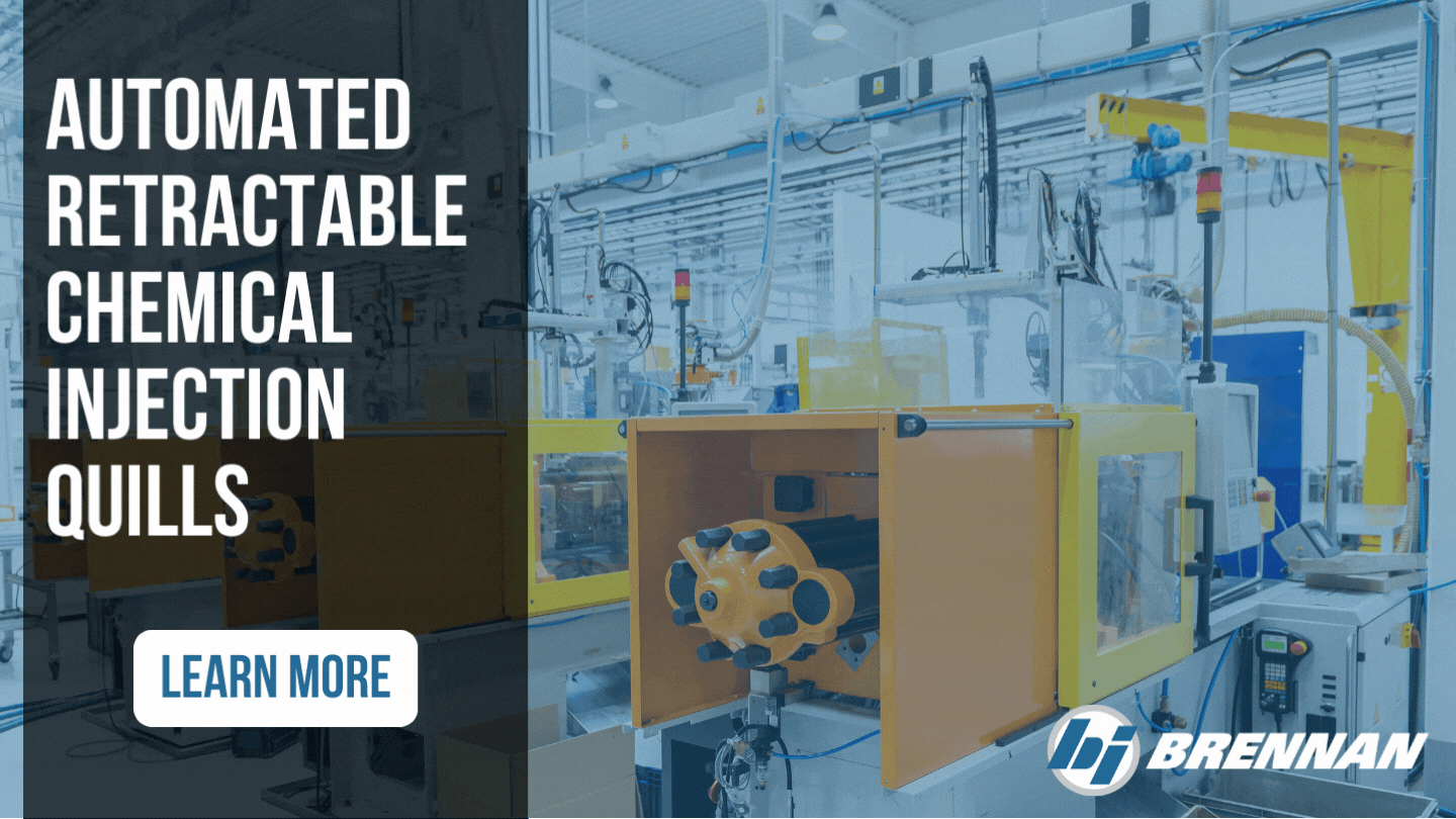 Automated Retractable Chemical Injection Quills